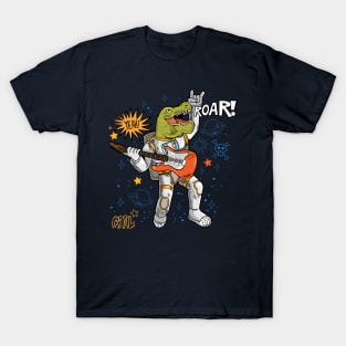 dinosaur astronaut roar T-Shirt